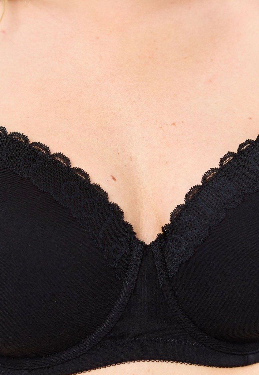 

Бюстгальтер на косточках SUPER SOFT MOULDED Oola Lingerie, черный
