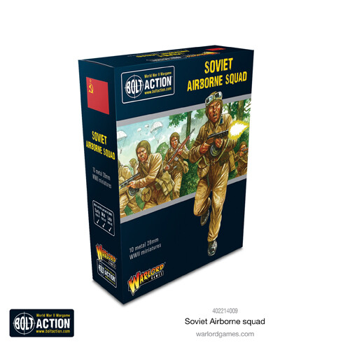 

Фигурки Bolt Action: Soviet Airborne Squad Warlord Games