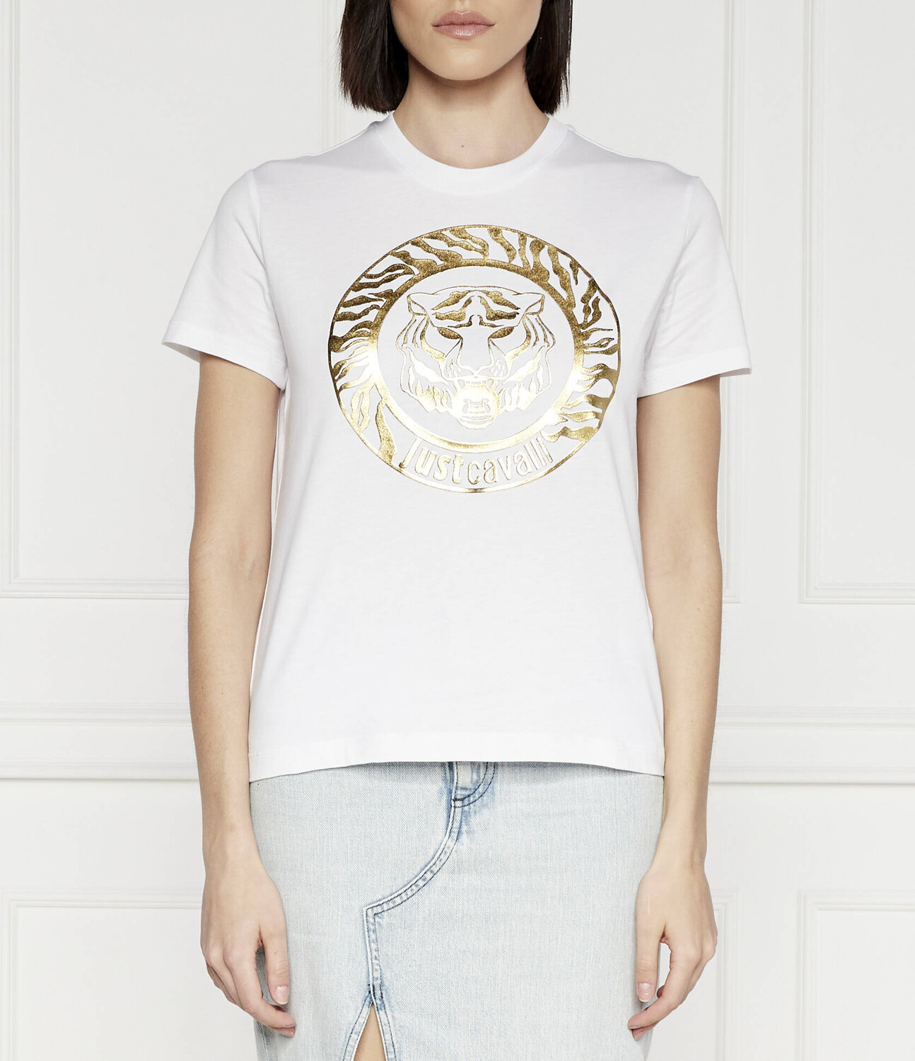 

Футболка Just Cavalli Regular Fit, белый