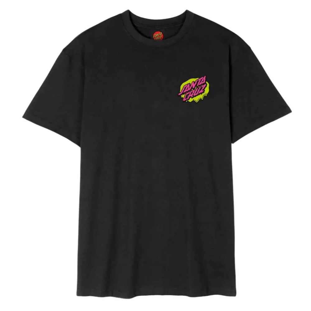 

Футболка с коротким рукавом Santa Cruz Slime scream, черный