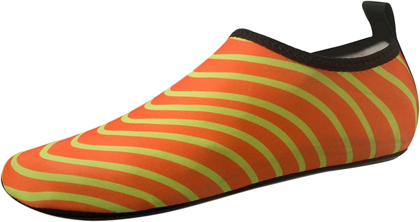 

Обувь для плавания для женщин и мужчин, плавательные носки, сетчатые дышащие легкие кроссовки для ходьбы, плавания, пляжа, бассейна, йоги, серфинга Generic, оранжевый