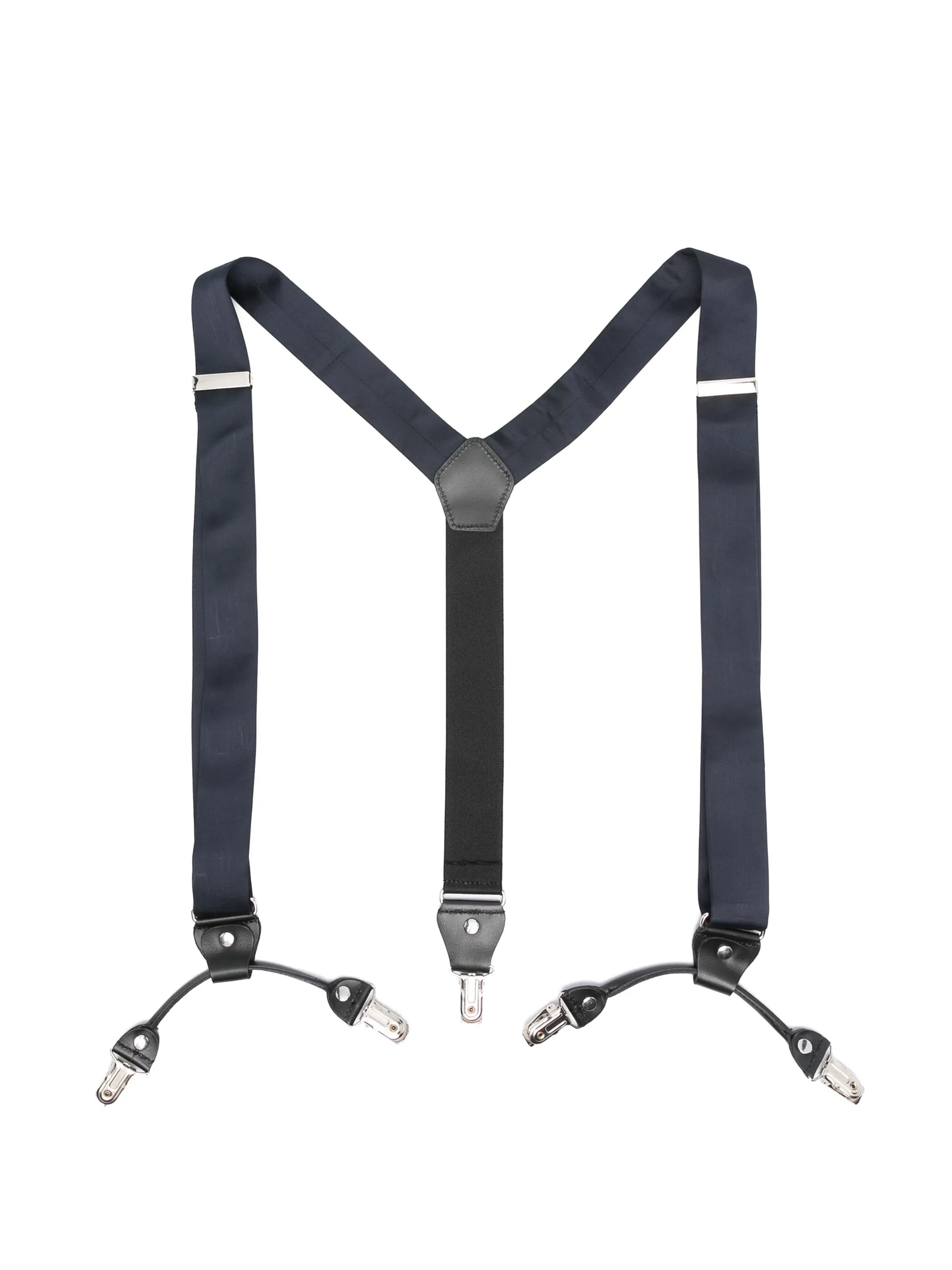 

Подтяжки с кожаными вставками Bencivenga, синий