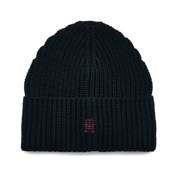 

Шапка Monogram с добавлением шерсти Tommy Hilfiger, синий
