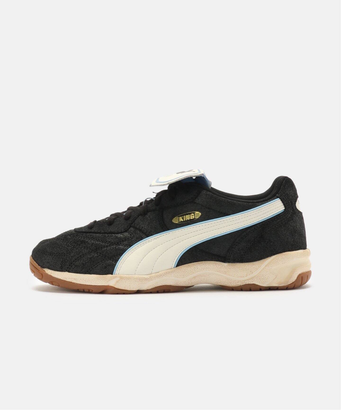 PUMA KING INDOOR D10 403628-01 HERRINGBONE, Navy