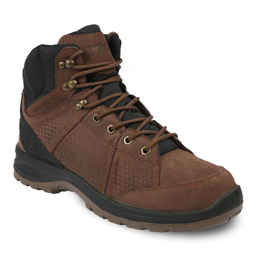 

Мужские водонепроницаемые кожаные походные ботинки Northside Rockford Mid, цвет Dark Brown