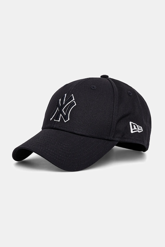 

Хлопковая кепка с козырьком 0 New Era, темно-синий