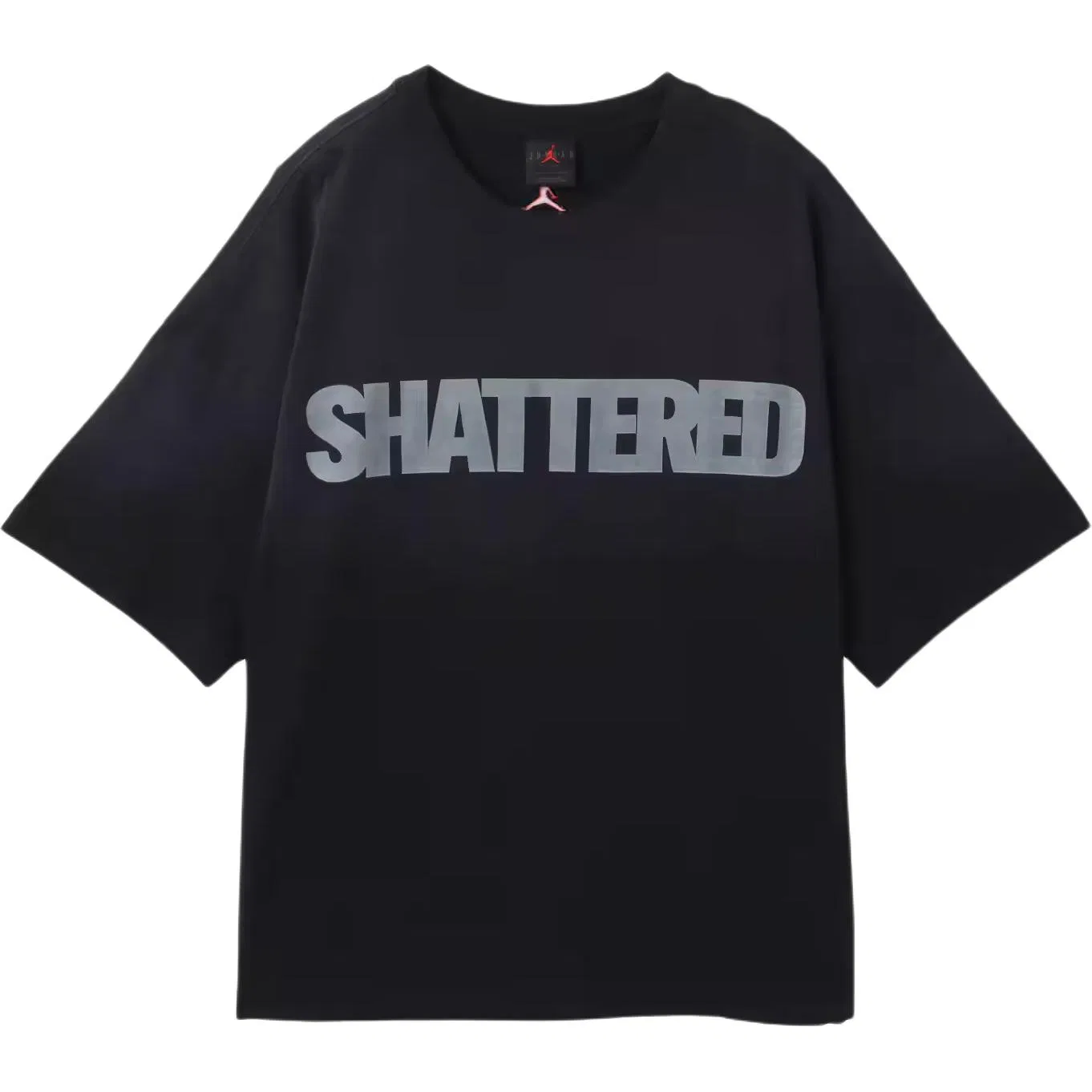 Футболка хлопковая Shattered Jordan черная