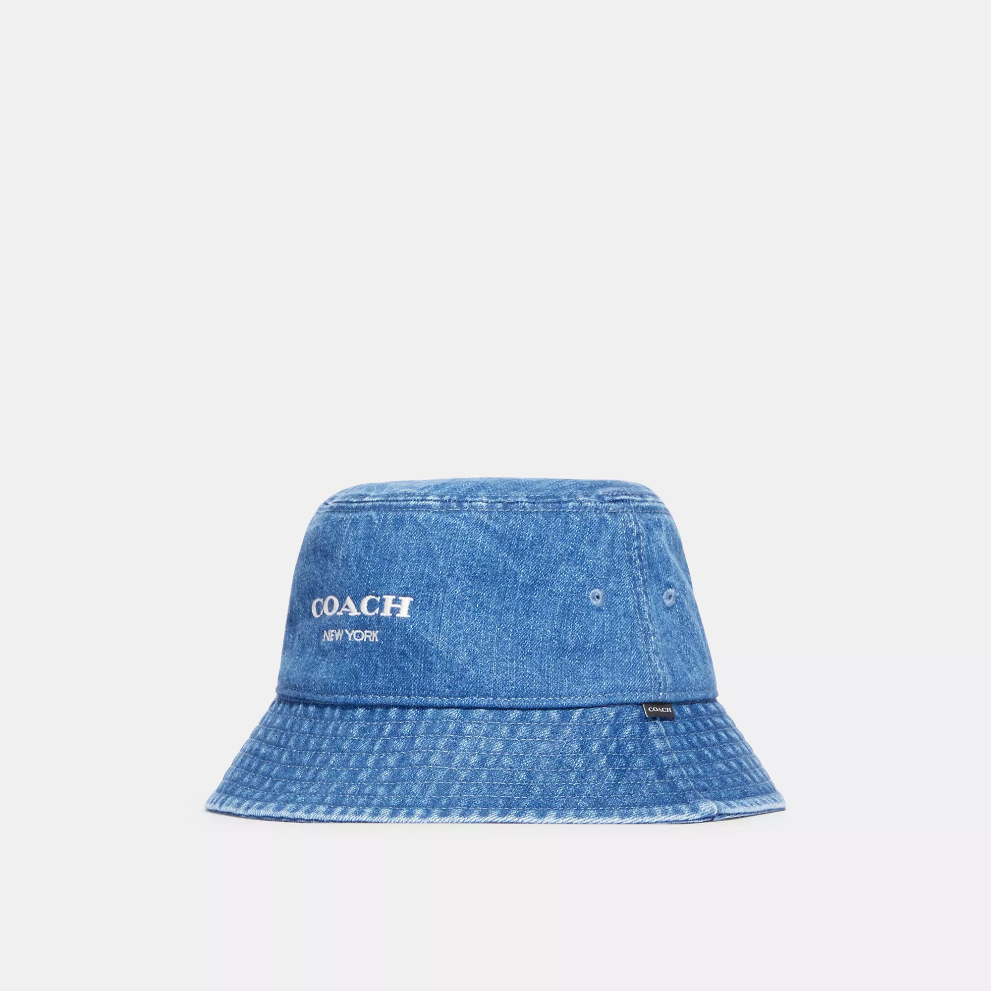 

Джинсовая панама Coach Outlet, цвет denim