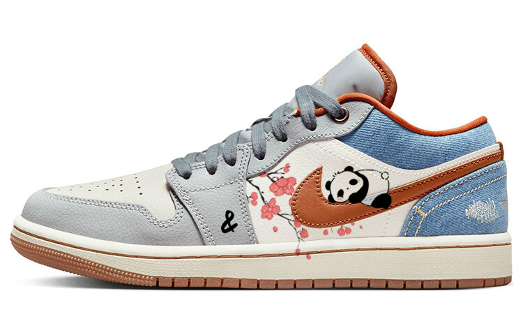 

Кроссовки Air JORDAN 1 Vintage Basketball Shoes Women's Low-Top Blue White, Синий, Кроссовки Air JORDAN 1 Vintage Basketball Shoes Women's Low-Top Blue White