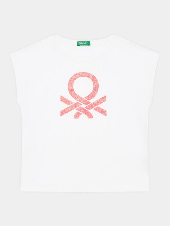 

Футболка стандартного кроя United Colors Of Benetton, белый
