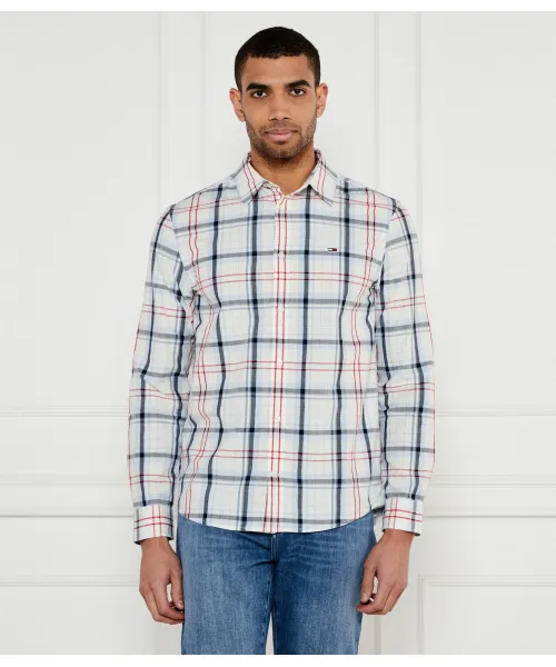 

Рубашка Regular fit Tommy Jeans, белый
