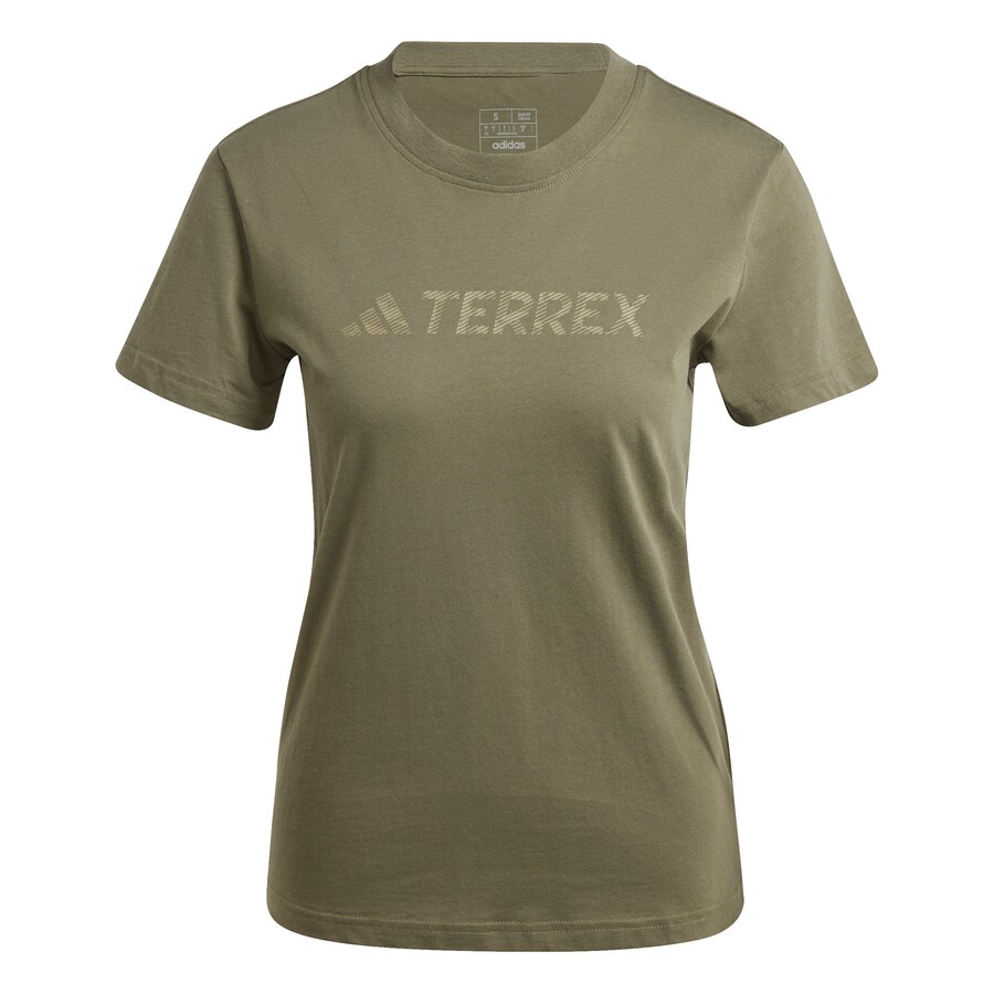 

Рубашка для выступлений ADIDAS TERREX Classic, цвет Olive/Pastel green
