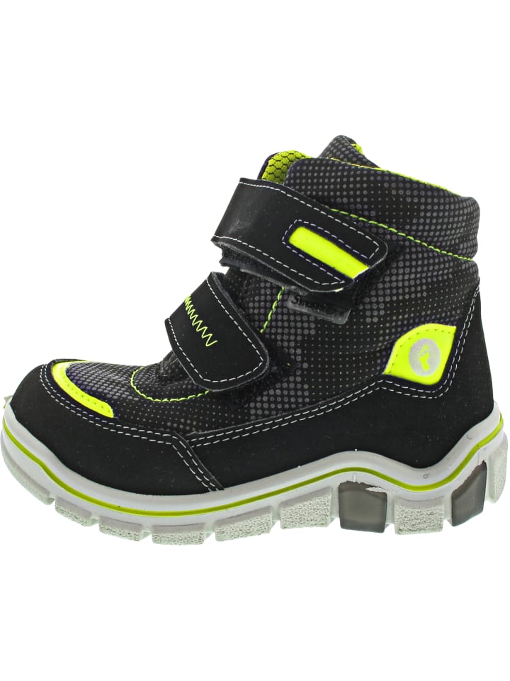 

Ricosta Черные ботинки Calix на липучках