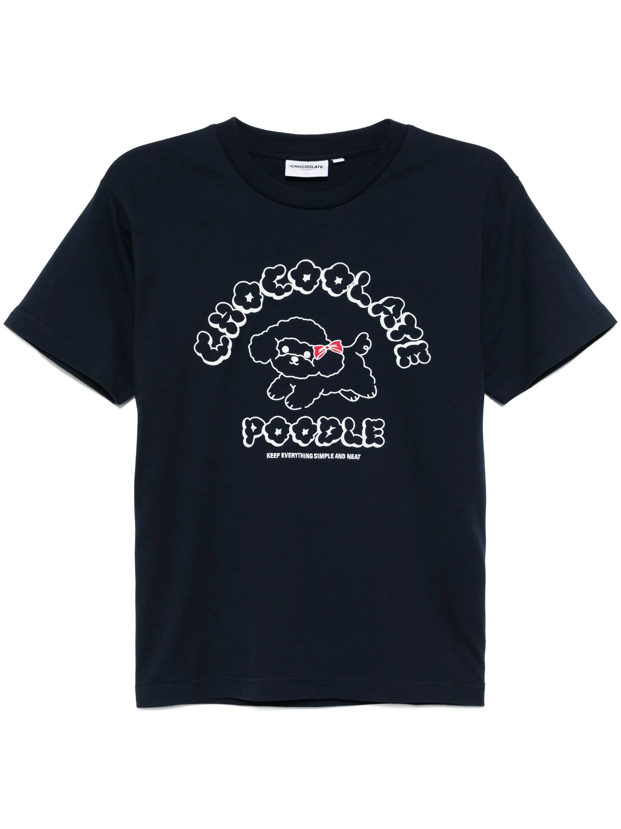 

Футболка с графичным принтом Chocoolate, синий