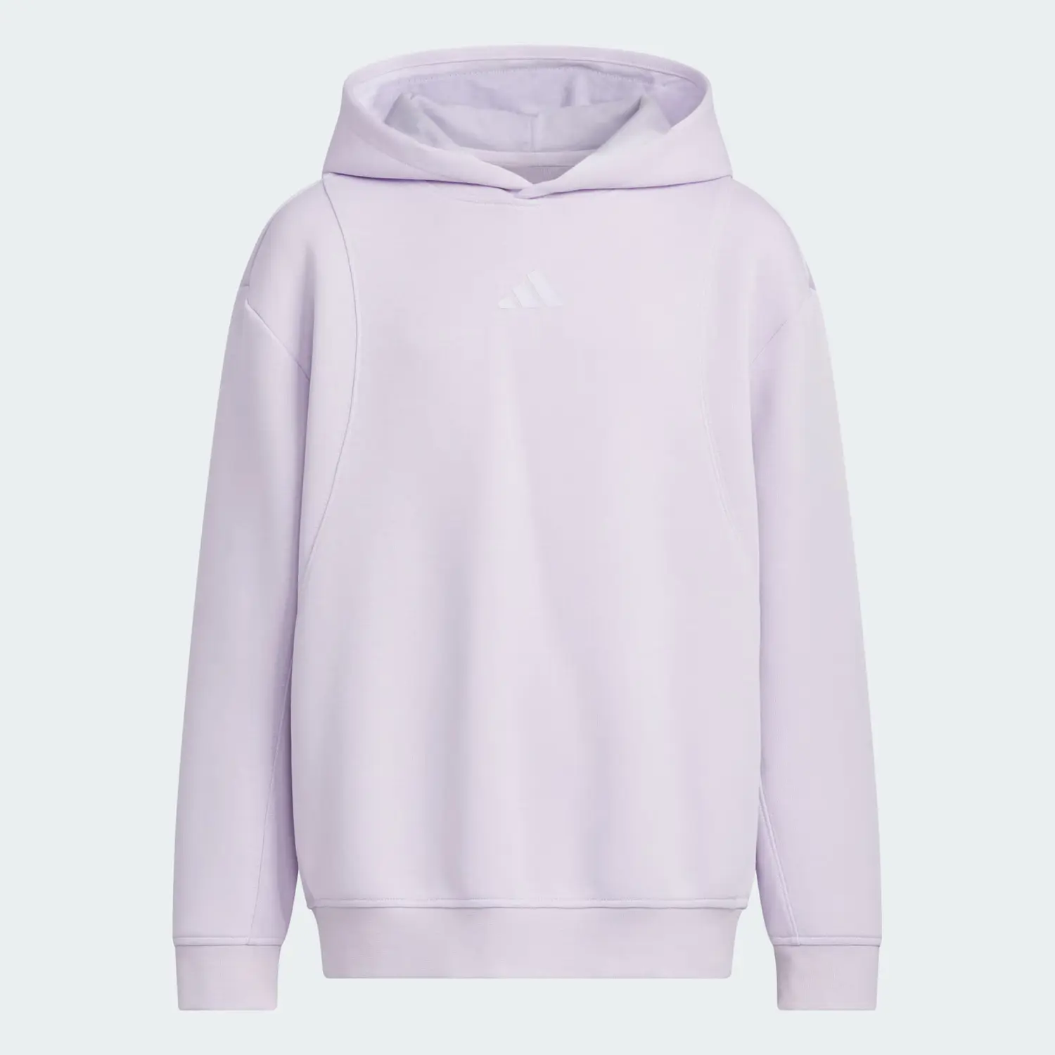 Повседневный спортивный костюм JK KN FZHD для подростков Adidas, Светло-фиолетовый+Темно-синий — фото 3