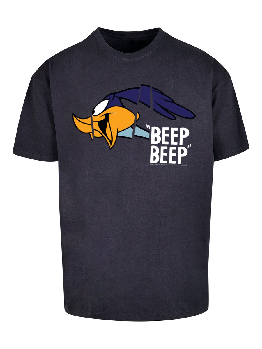 

Рубашка F4NT4STIC Looney Tunes Road Runner Beep Beep, цвет Navy/Dark blue