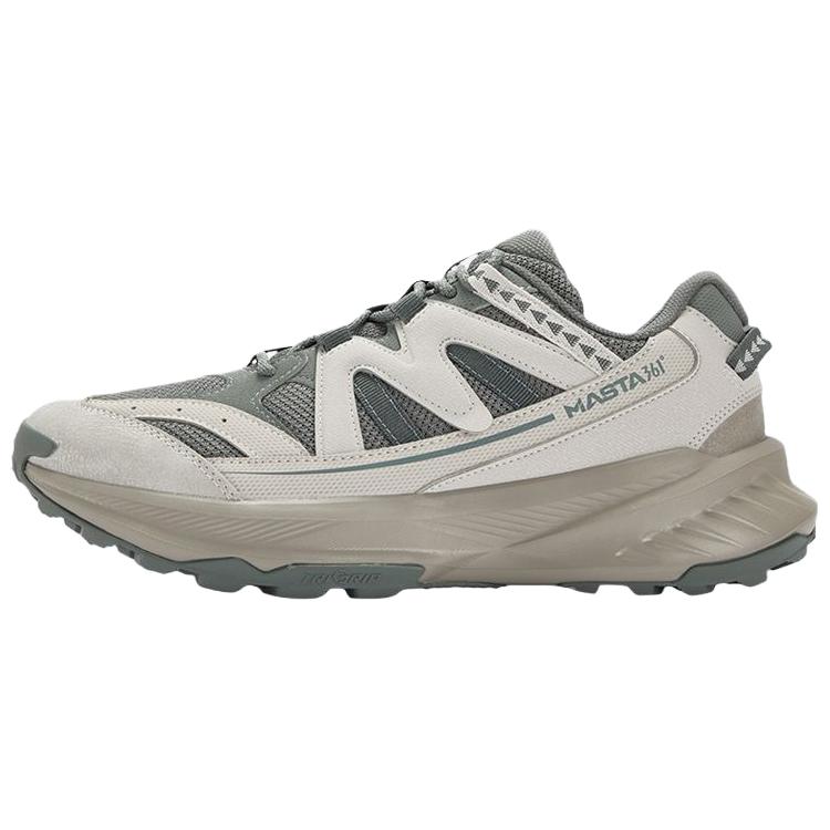 

Мужские повседневные кроссовки для бега с амортизацией, противоскользящей подошвой и дышащим верхом, низкие 361°, серый