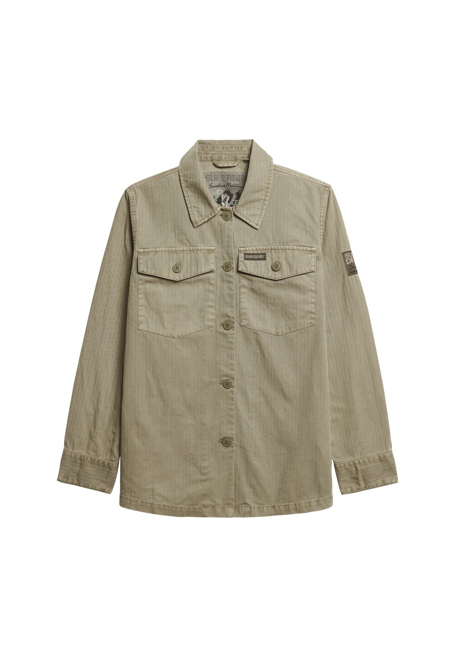 

Всесезонная куртка Superdry Between-Season Jacket, оливковый