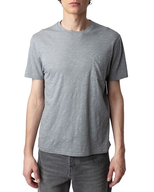 

Задиг и amp; Футболка Voltaire Stockholm с рисунком черепа Zadig & Voltaire, цвет Gray