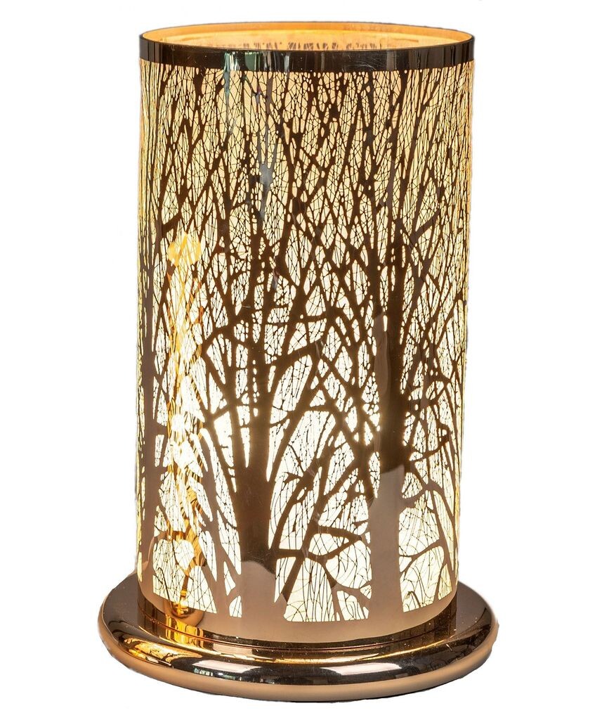 

Настольная светодиодная лампа Formano Tree Decor с сенсорной функцией 24 см, нержавеющая сталь золотого цвета
