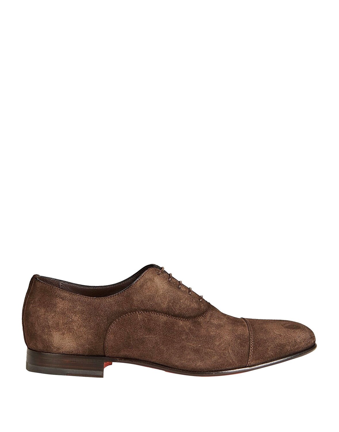 

Туфли на шнуровке Santoni, темно-коричневый