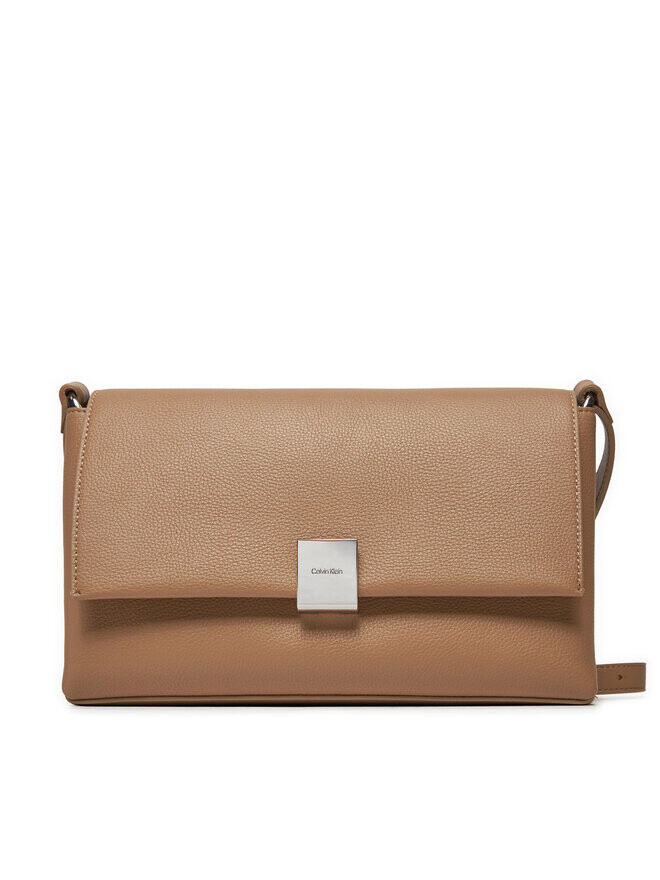

Сумка Calvin Klein Ck Plaque Medium Shoulder Bag K60K612783, коричневый
