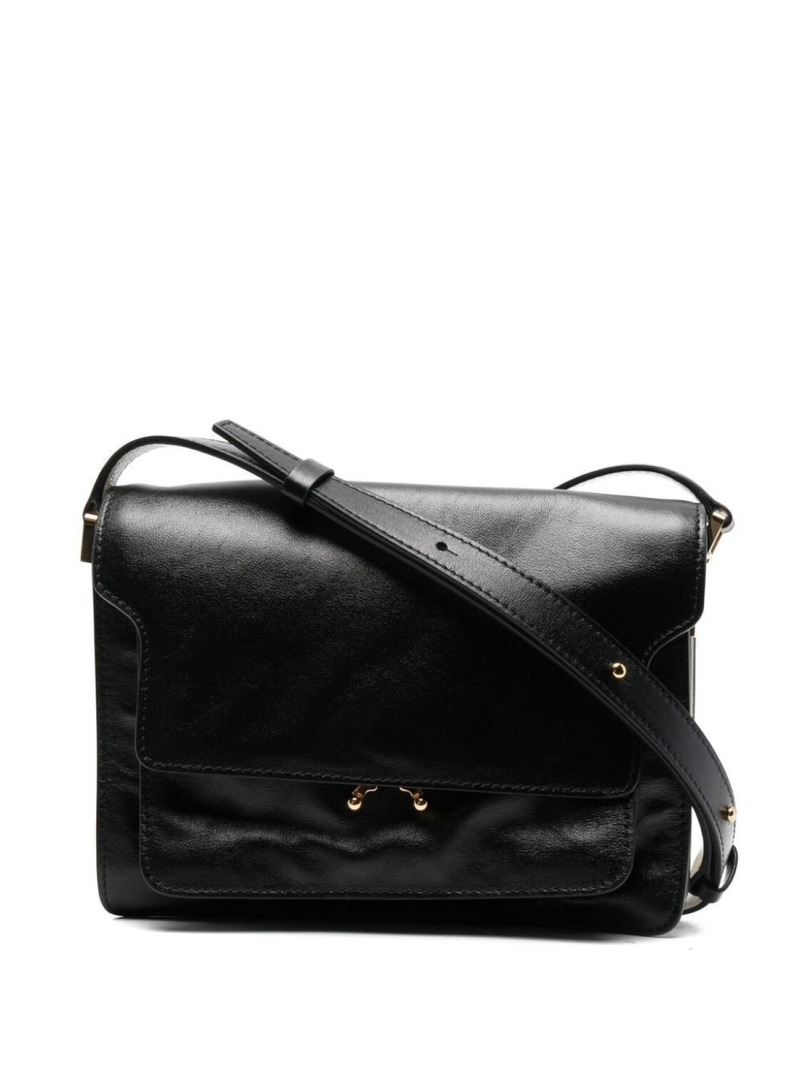 

Marni сумка через плечо Trunk, черный