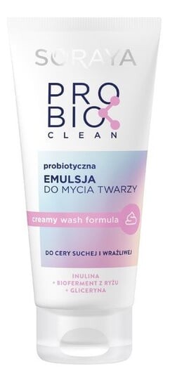 

Пробиотическая очищающая эмульсия для лица, 150 мл Soraya, Probio Clean