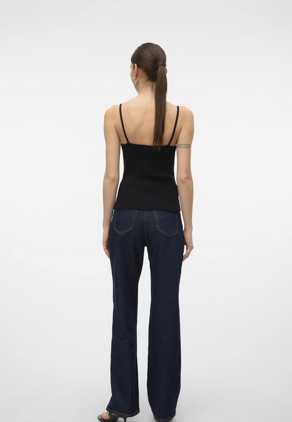 

Топ VMWILLOW STRAP Vero Moda, черный