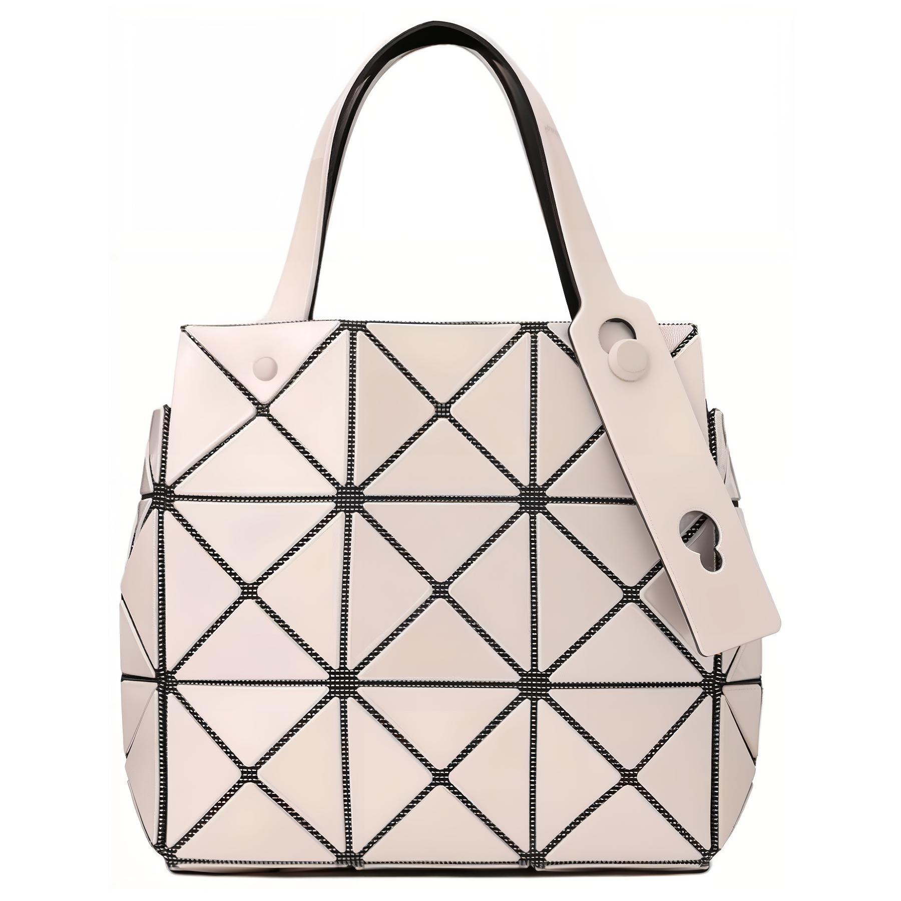 

CARAT Поливинилхлоридная Смола Женская Сумка Цвет Слоновая Кость ISSEY MIYAKE