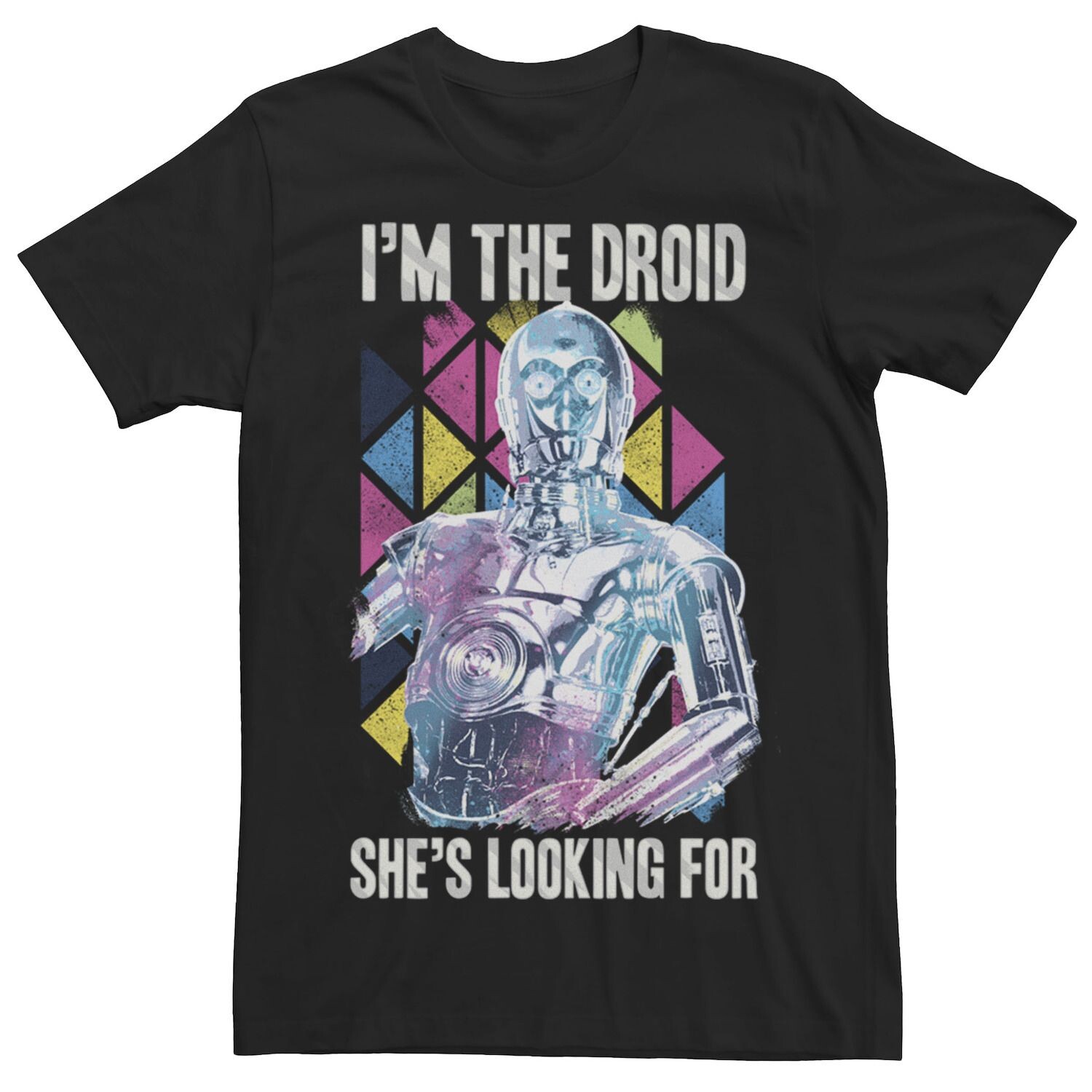 

Мужская футболка с рисунком «Droid She's Looking for Valentine» Star Wars
