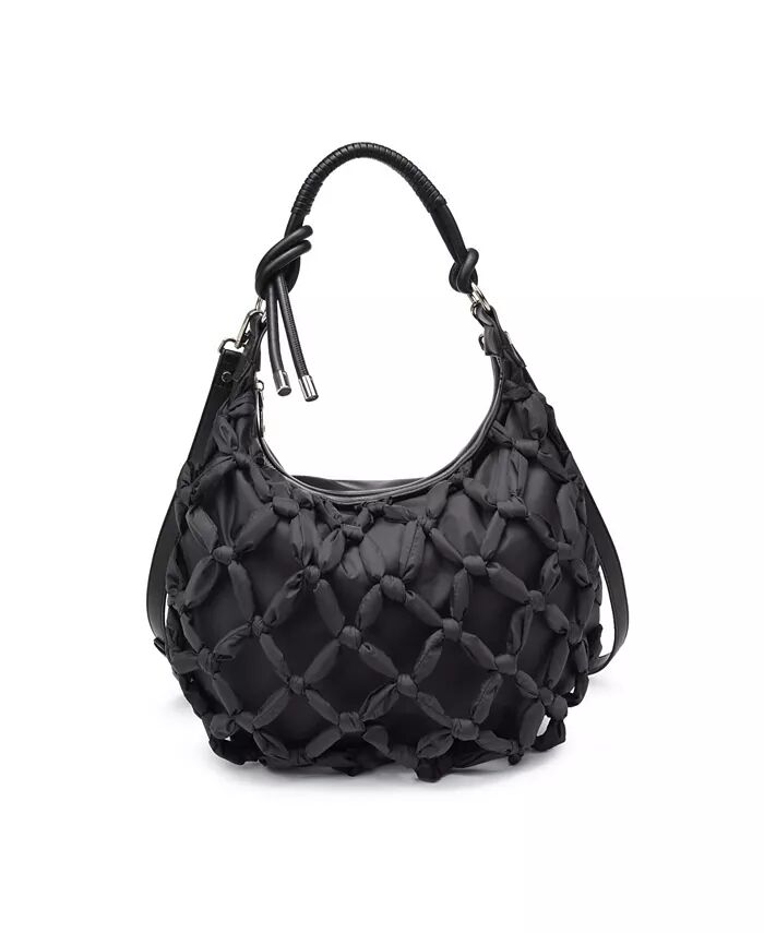 

Сумка-хобо Leslie Knotted Moda Luxe, черный