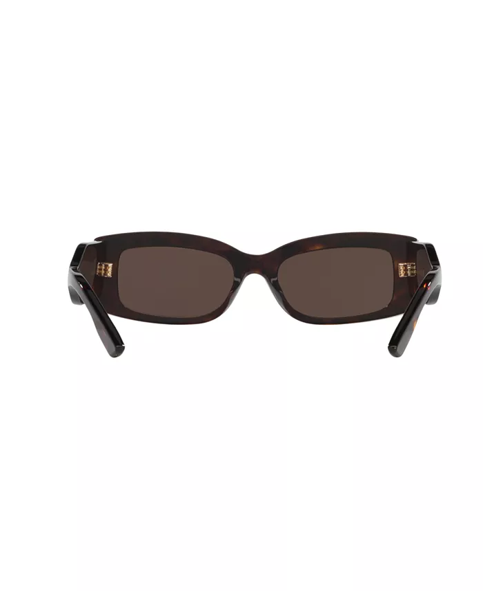 Женские солнцезащитные очки, GC002199 Gucci, коричневый — фото 4