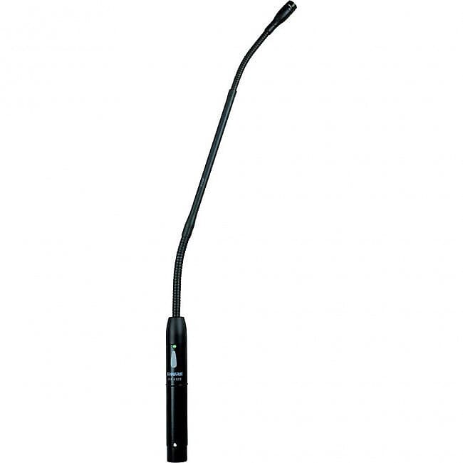 

Микрофон Shure MX418/C 18" Microflex Cardioid Gooseneck Condenser Mic with Attached XLR Preamp