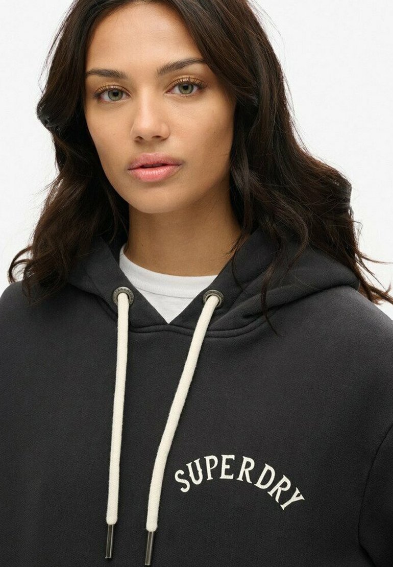 

Толстовка с капюшоном TATTOO GRAPHIC Superdry, черный
