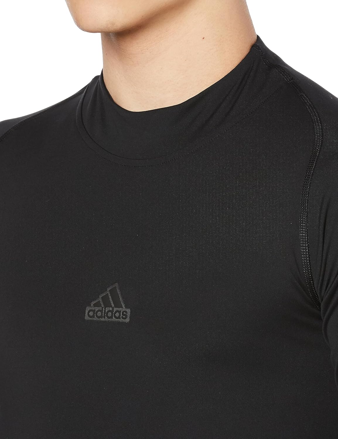 Мужская футболка с длинным рукавом Adidas DUC58, новая футболка с длинным рукавом ZNE Premium, черный — фото 3