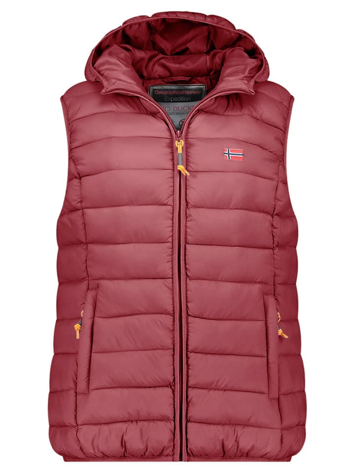

Стеганый жилет Geographical Norway Steppweste Vatikolor, бордо