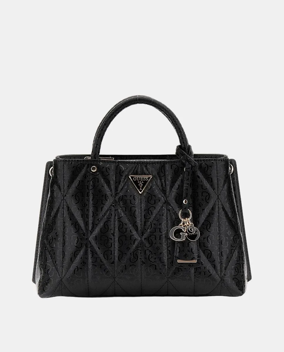 

Сумка через плечо на молнии Guess, черный
