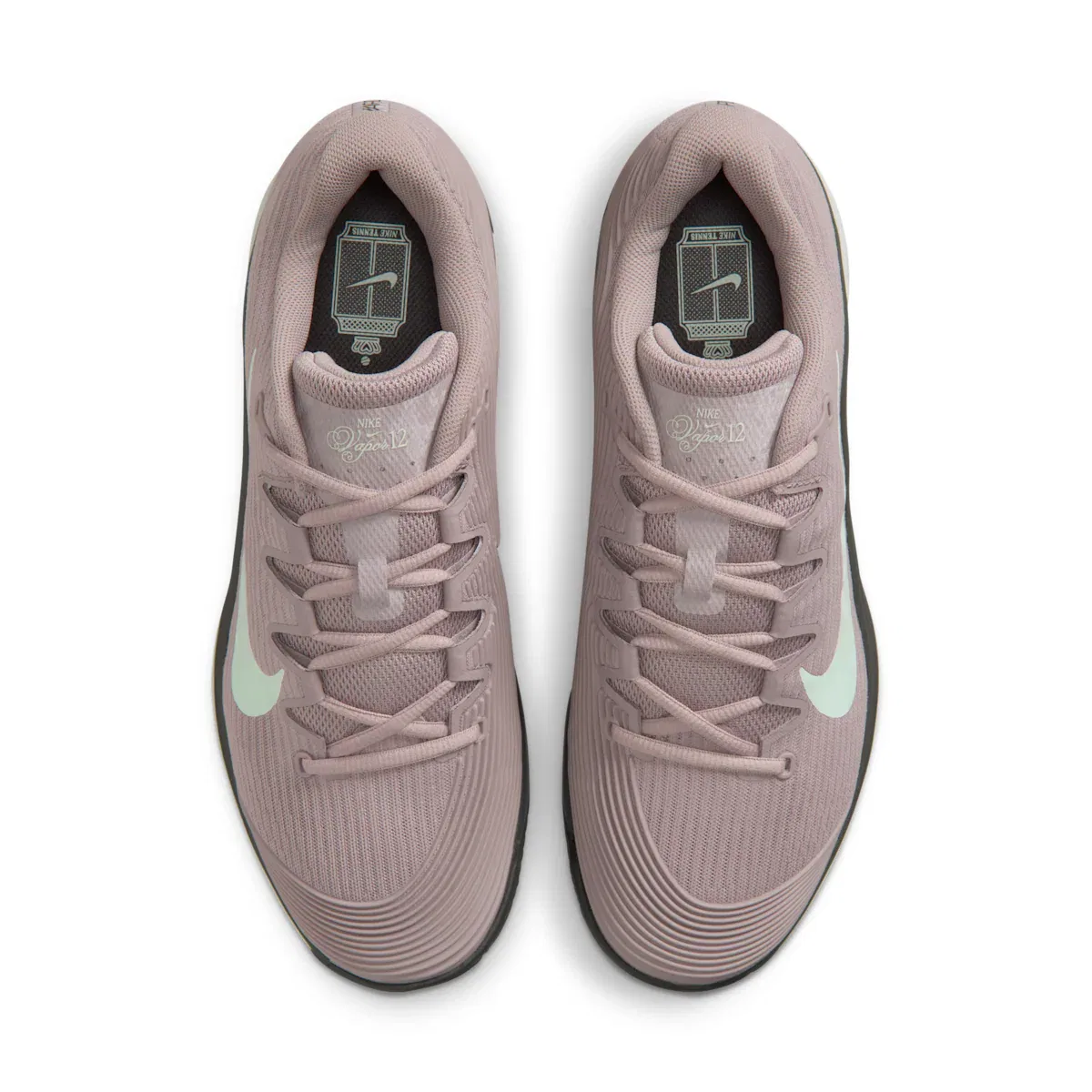 Мужские теннисные кроссовки Vapor 12 PRM для грунтовых кортов Nike, Grey — фото 4