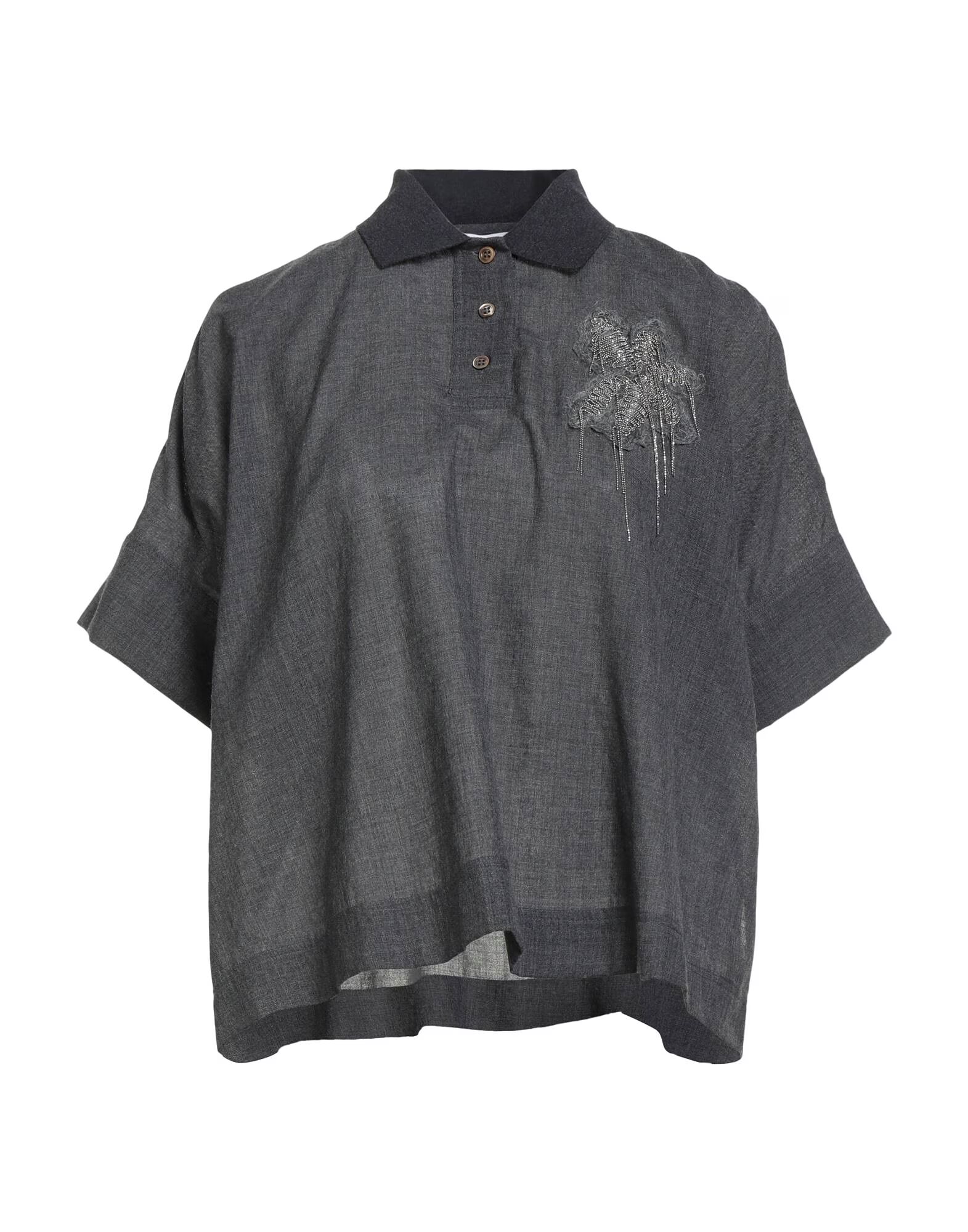 

Топ Brunello Cucinelli, угольно-серый