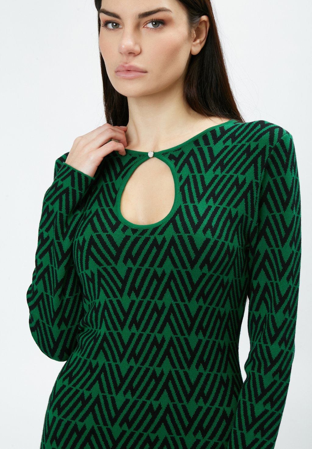 

Платье-футляр ALL-OVER CUT-OUT INFLUENCER, зеленый