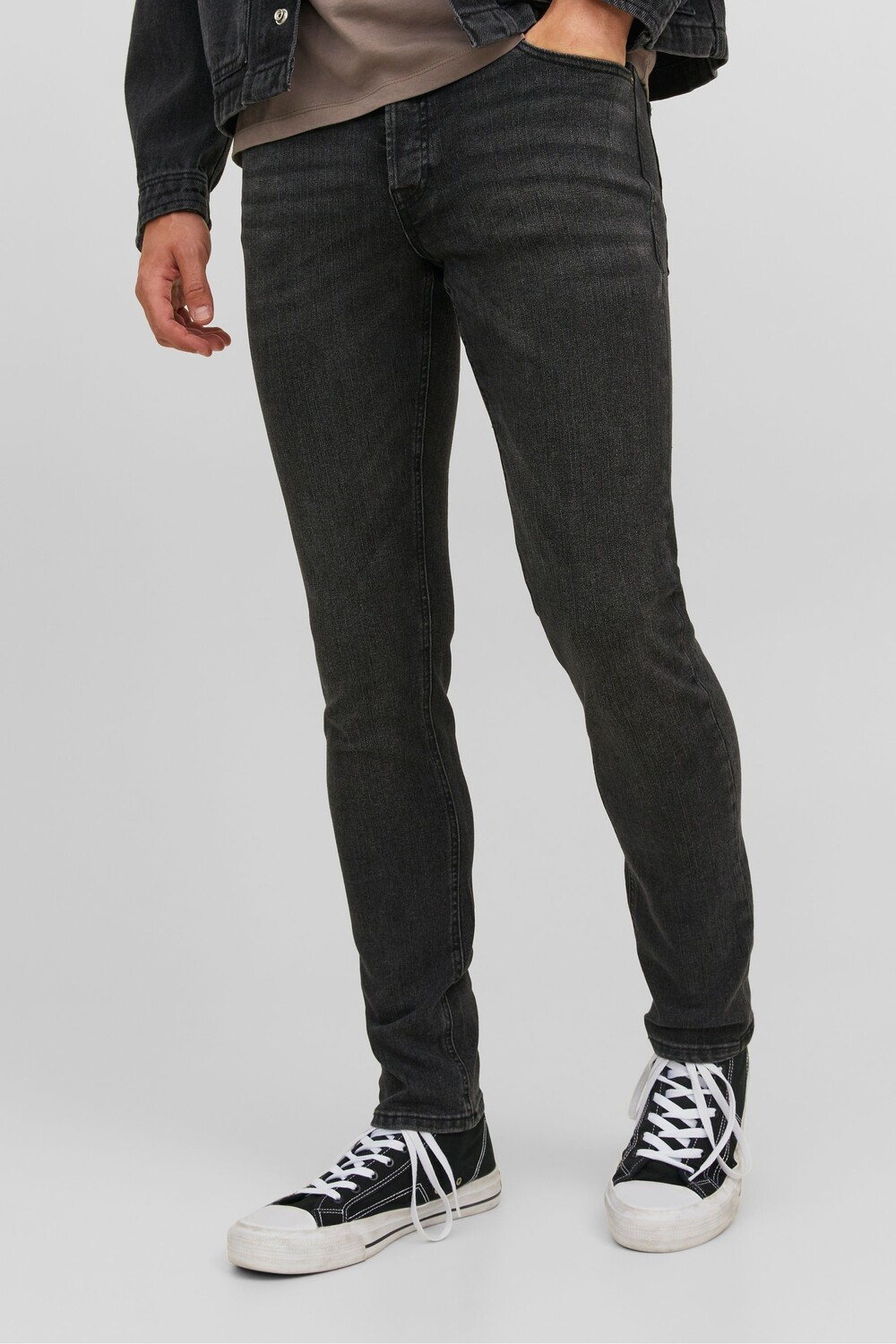 

Джинсы Glenn узкого кроя Jack & Jones, черный