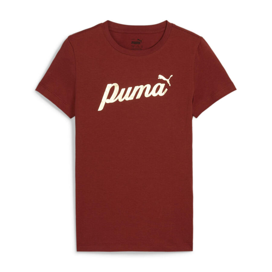

Футболка Puma для девочек ESS SCRIPT Metallic Tee 682778