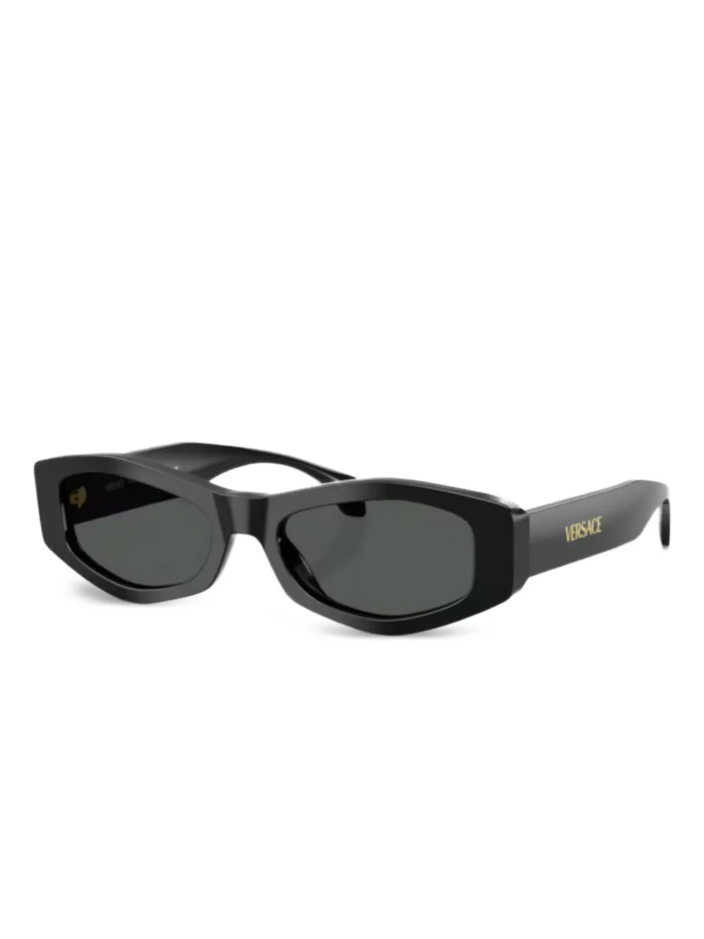 

Солнцезащитные очки 4487 geometric-frame sunglasses Versace Eyewear, черный