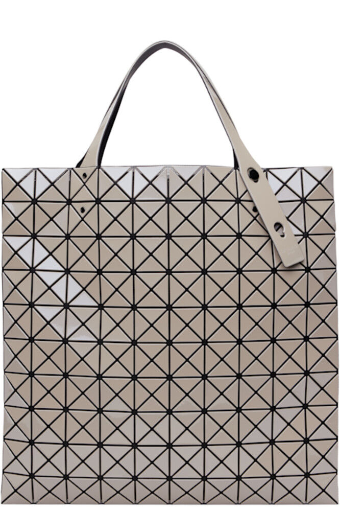 

Серая призматическая металлическая сумка-тоут BAO BAO ISSEY MIYAKE