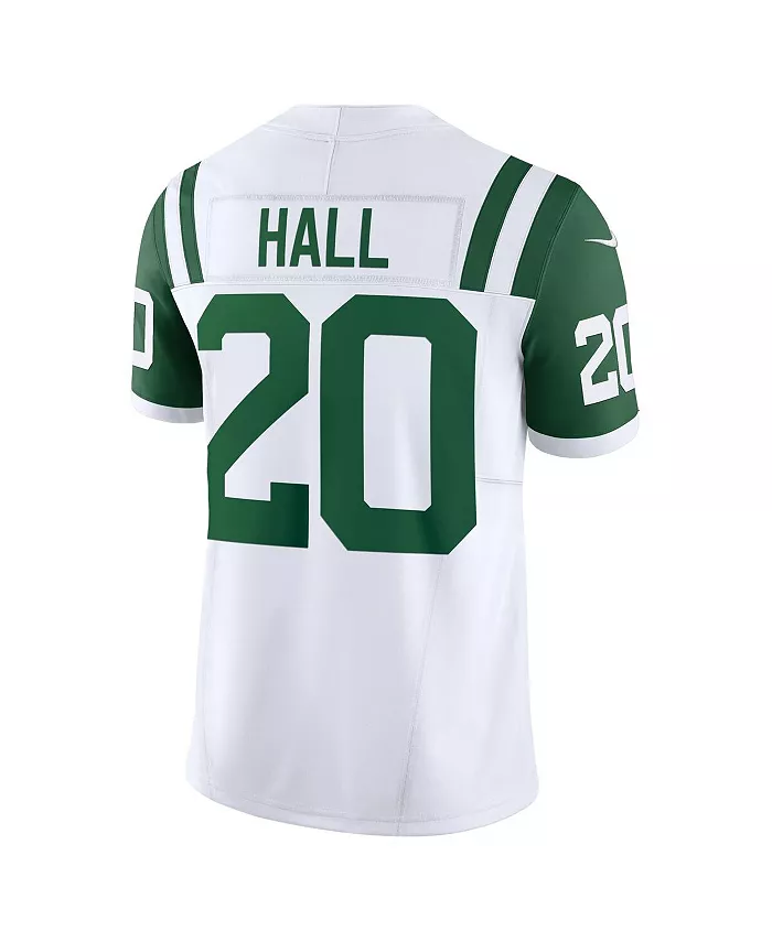 Мужская классическая альтернативная джерси Breece Hall New York Jets Vapor F.U.S.E. Limited Nike, белый — фото 3