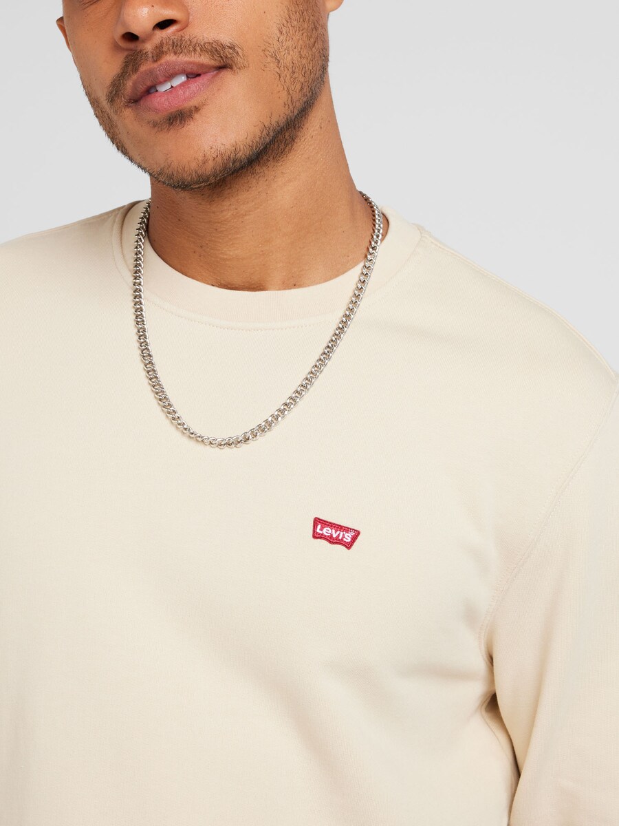 Толстовка обычного кроя LEVI'S  Housemark Crewneck Sweatshirt, Greige — фото 2