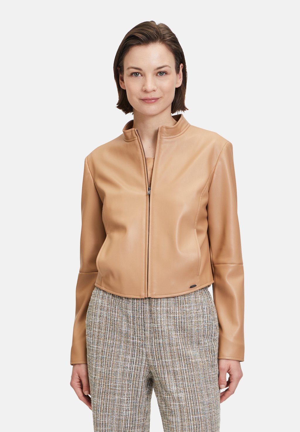 

Куртка из искусственной кожи Betty & Co, бежевый