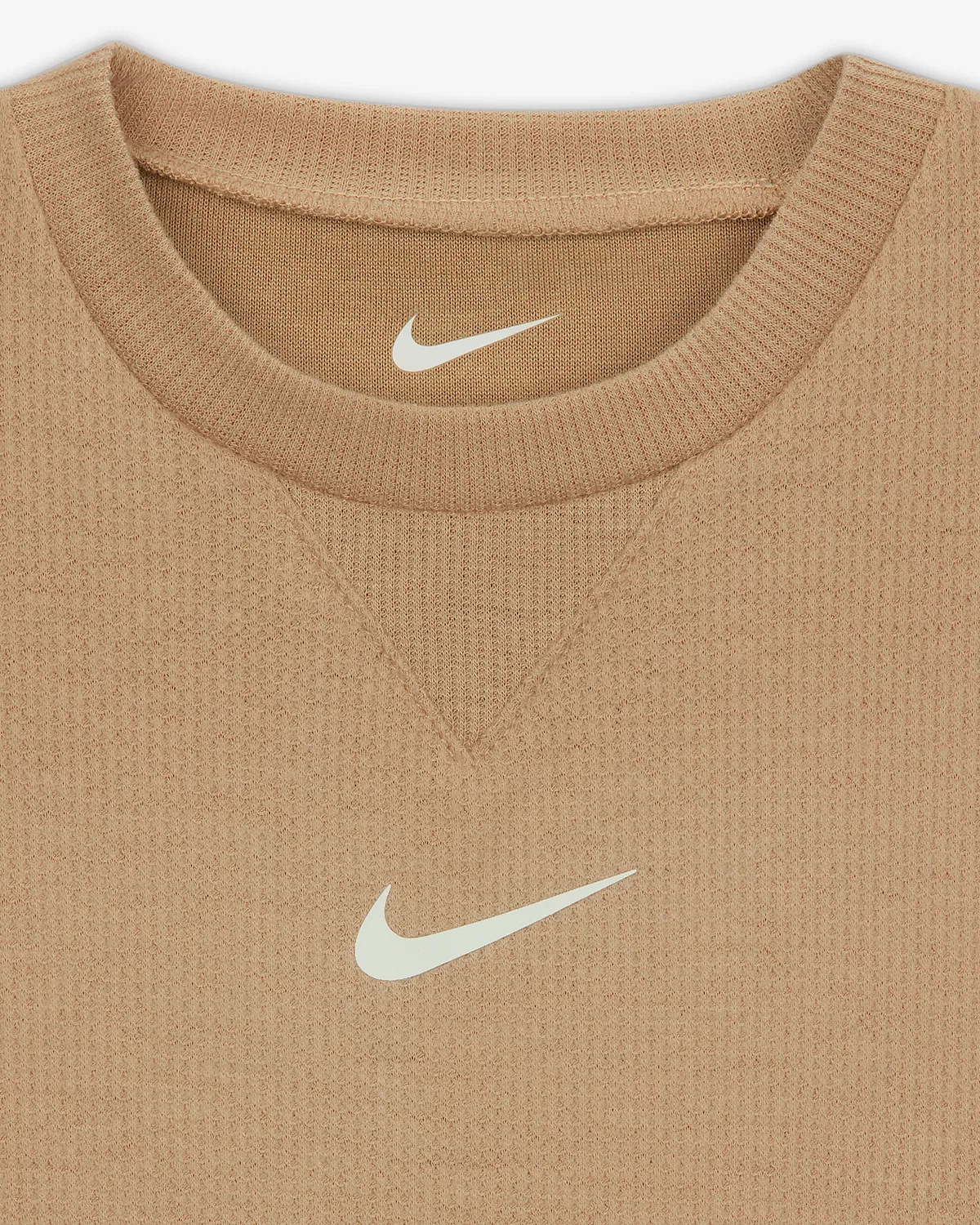 Боди-ромпер Nike Baby Waffle, Brown — фото 3