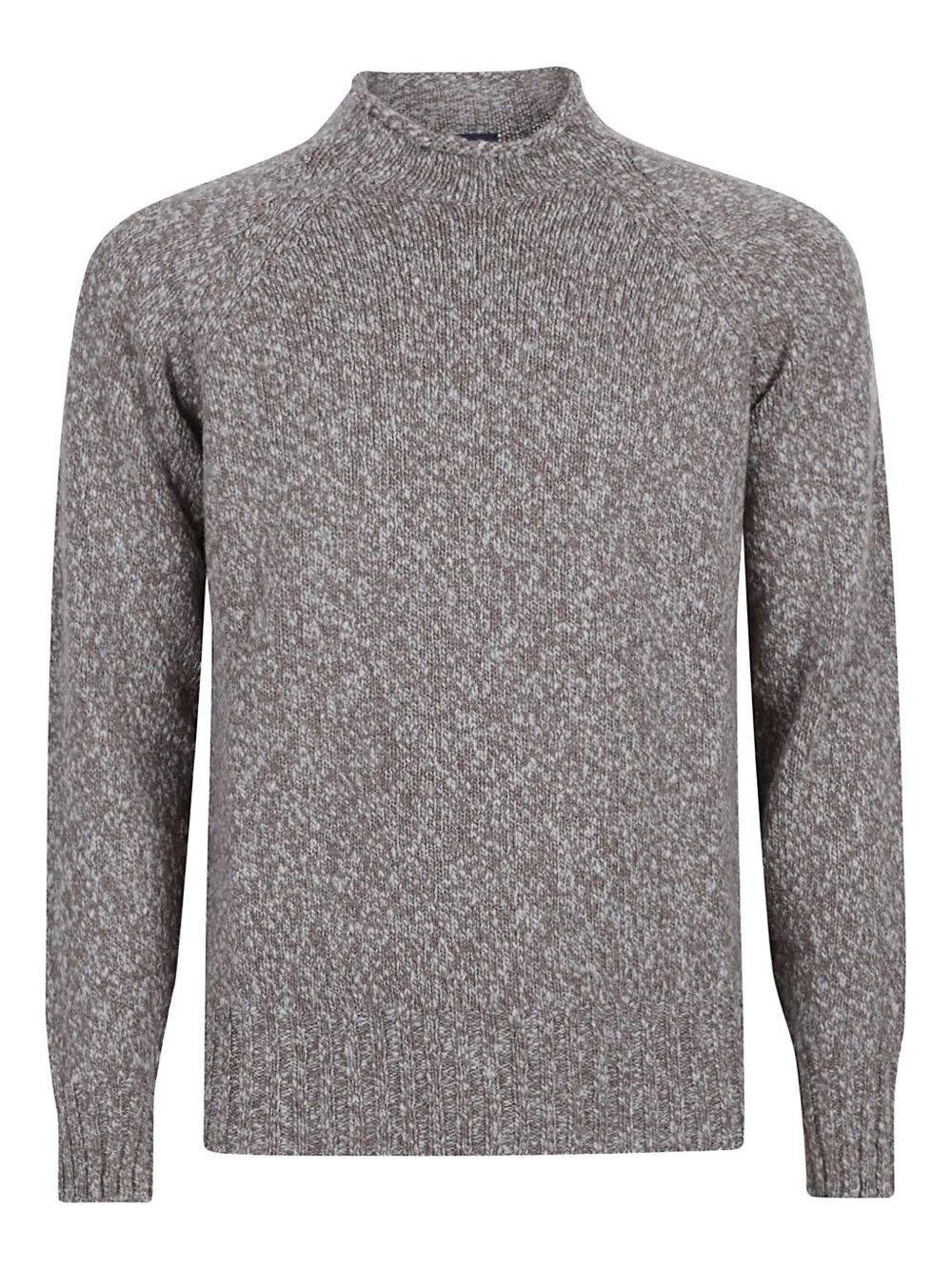 

Свитер с воротником-стойкой и рукавами реглан Drumohr, серый